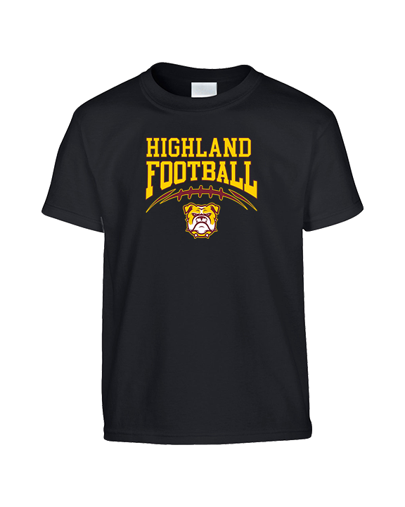 Highland HS Football School Football - Youth Shirt