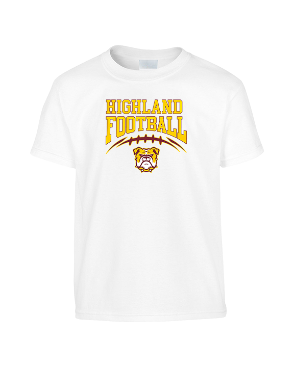 Highland HS Football School Football - Youth Shirt