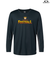 Highland HS Football Splatter - Mens Oakley Longsleeve