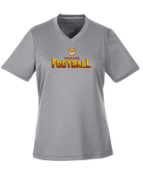 Highland HS Football Splatter - Womens Performance Shirt