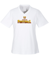 Highland HS Football Splatter - Womens Performance Shirt