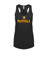 Highland HS Football Splatter - Womens Tank Top