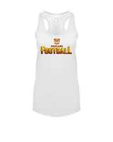 Highland HS Football Splatter - Womens Tank Top