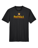Highland HS Football Splatter - Youth Performance Shirt