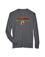 Hillcrest HS Baseball Border - Performance Long Sleeve