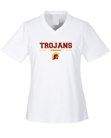 Hillcrest HS Baseball Border - Womens Performance Shirt