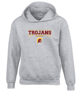 Hillcrest HS Baseball Border - Cotton Hoodie