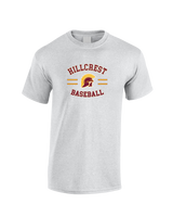 Hillcrest HS Baseball Curve - Cotton T-Shirt