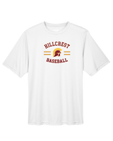 Hillcrest HS Baseball Curve - Performance T-Shirt