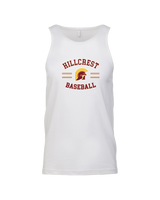 Hillcrest HS Baseball Curve - Mens Tank Top