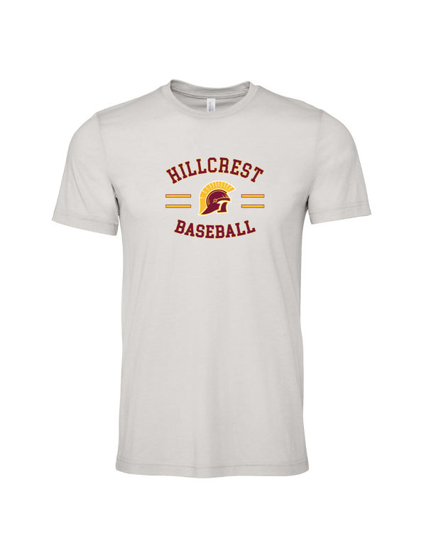 Hillcrest HS Baseball Curve - Mens Tri Blend Shirt