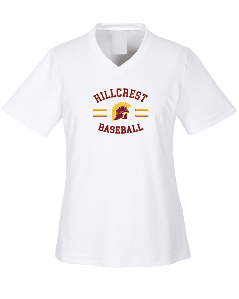Hillcrest HS Baseball Curve - Womens Performance Shirt