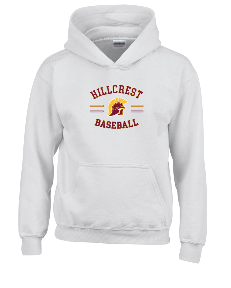 Hillcrest HS Baseball Curve - Youth Hoodie