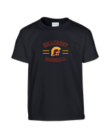 Hillcrest HS Baseball Curve - Youth T-Shirt