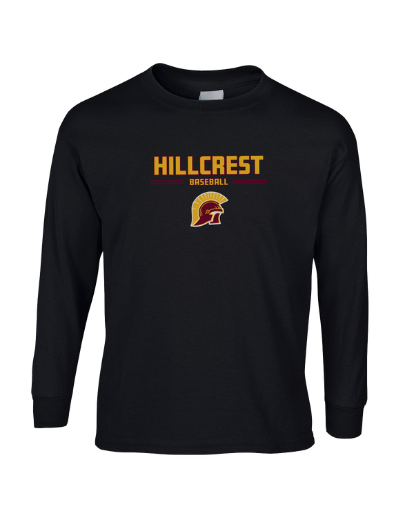 Hillcrest HS Baseball Keen - Mens Cotton Long Sleeve