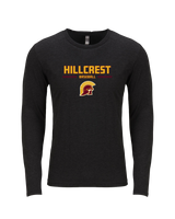 Hillcrest HS Baseball Keen - Tri Blend Long Sleeve