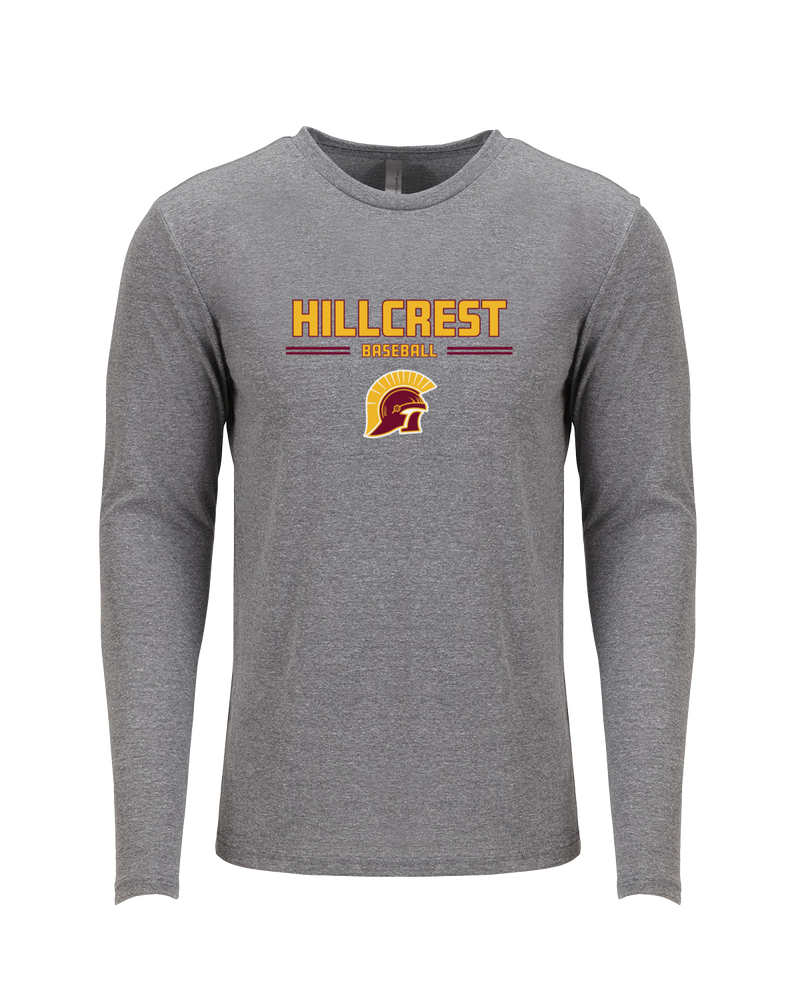 Hillcrest HS Baseball Keen - Tri Blend Long Sleeve