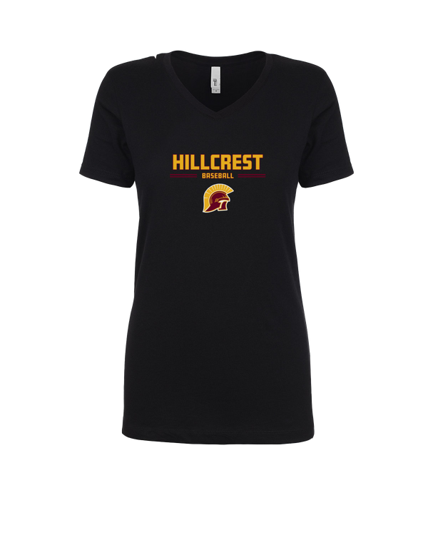 Hillcrest HS Baseball Keen - Womens V-Neck