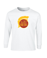 Hillcrest HS Basketball Ball - Mens Basic Cotton Long Sleeve