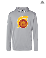 Hillcrest HS Basketball Ball - Adidas Men's Hooded Sweatshirt