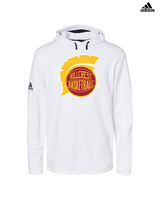 Hillcrest HS Basketball Ball - Adidas Men's Hooded Sweatshirt