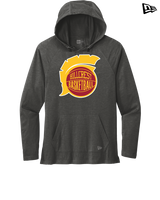 Hillcrest HS Basketball Ball - New Era Tri Blend Hoodie