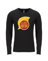 Hillcrest HS Basketball Ball - Tri Blend Long Sleeve