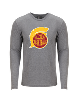 Hillcrest HS Basketball Ball - Tri Blend Long Sleeve