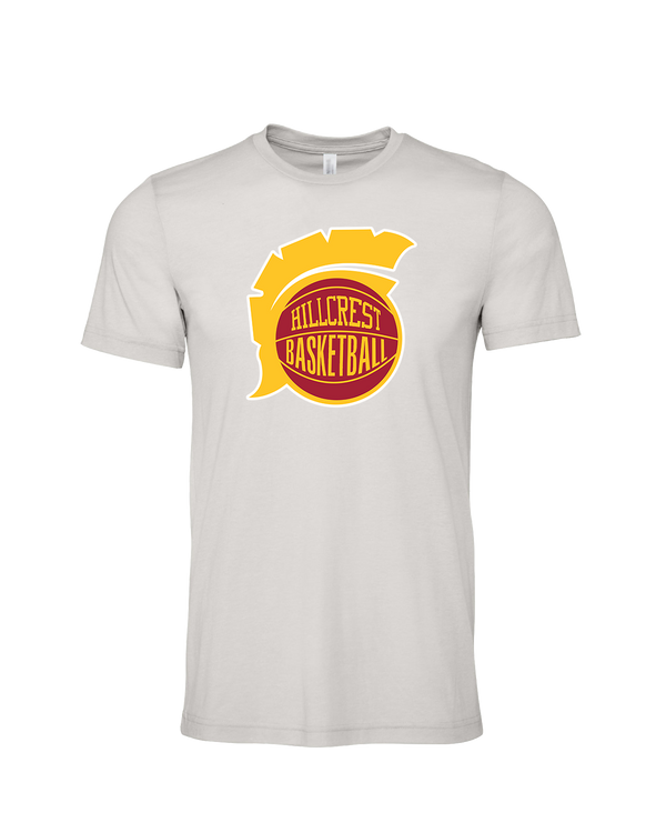 Hillcrest HS Basketball Ball - Mens Tri Blend Shirt