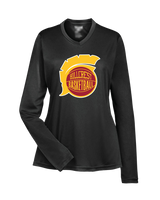 Hillcrest HS Basketball Ball - Womens Performance Long Sleeve