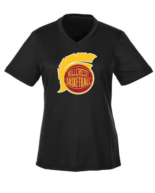 Hillcrest HS Basketball Ball - Womens Performance Shirt
