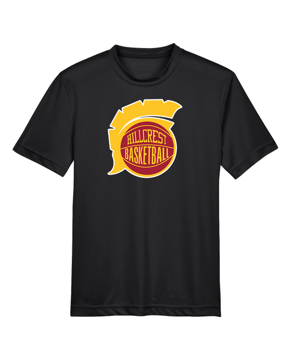 Hillcrest HS Basketball Ball - Youth Performance T-Shirt