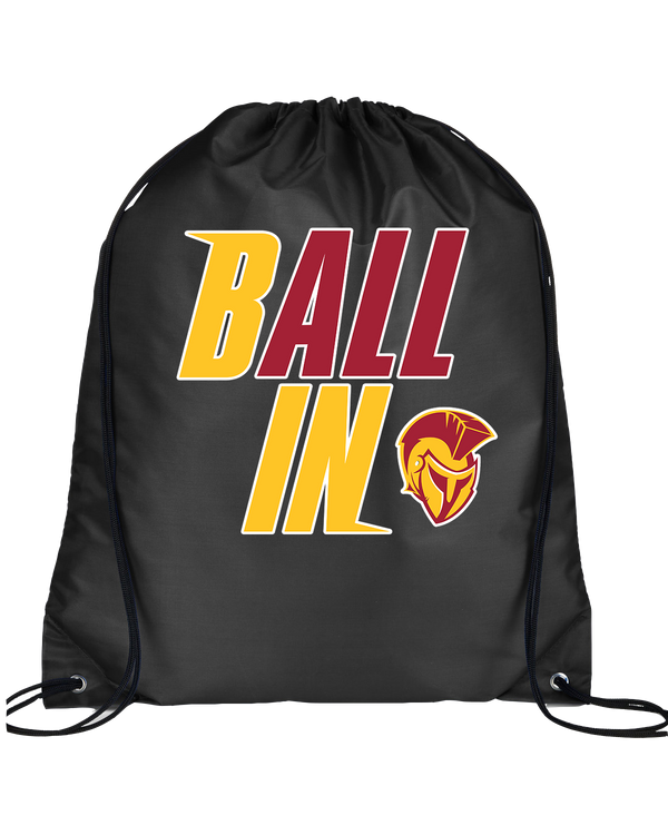 Hillcrest HS Basketball Ball In - Drawstring Bag