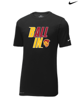 Hillcrest HS Basketball Ball In - Nike Cotton Poly Dri-Fit