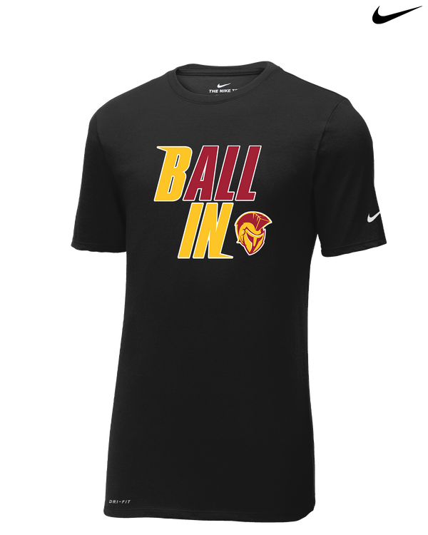 Hillcrest HS Basketball Ball In - Nike Cotton Poly Dri-Fit