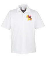 Hillcrest HS Basketball Ball In - Men's Polo
