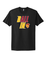 Hillcrest HS Basketball Ball In - Select Cotton T-Shirt