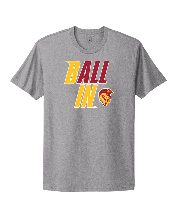 Hillcrest HS Basketball Ball In - Select Cotton T-Shirt