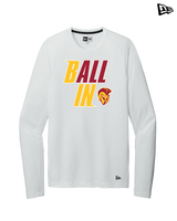 Hillcrest HS Basketball Ball In - New Era Long Sleeve Crew