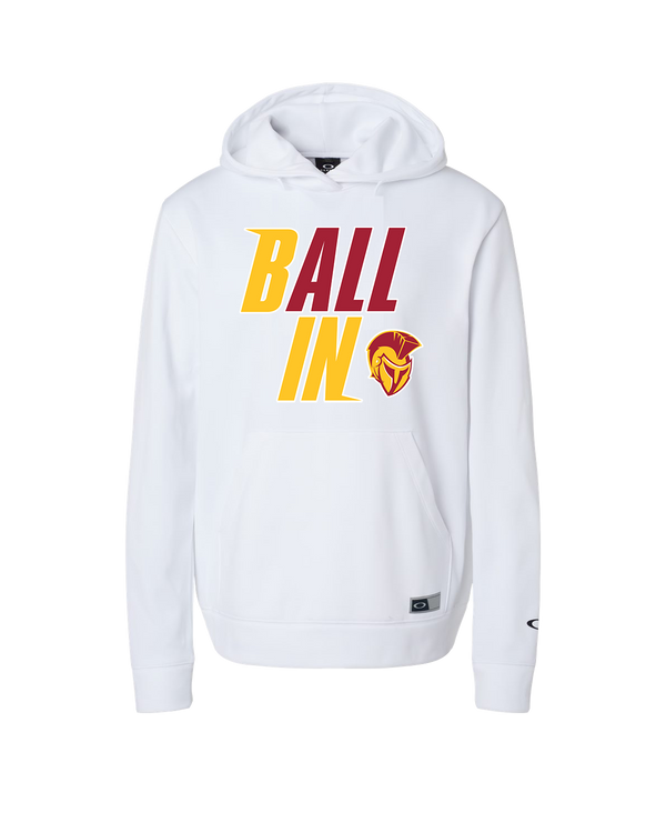 Hillcrest HS Basketball Ball In - Oakley Hydrolix Hooded Sweatshirt