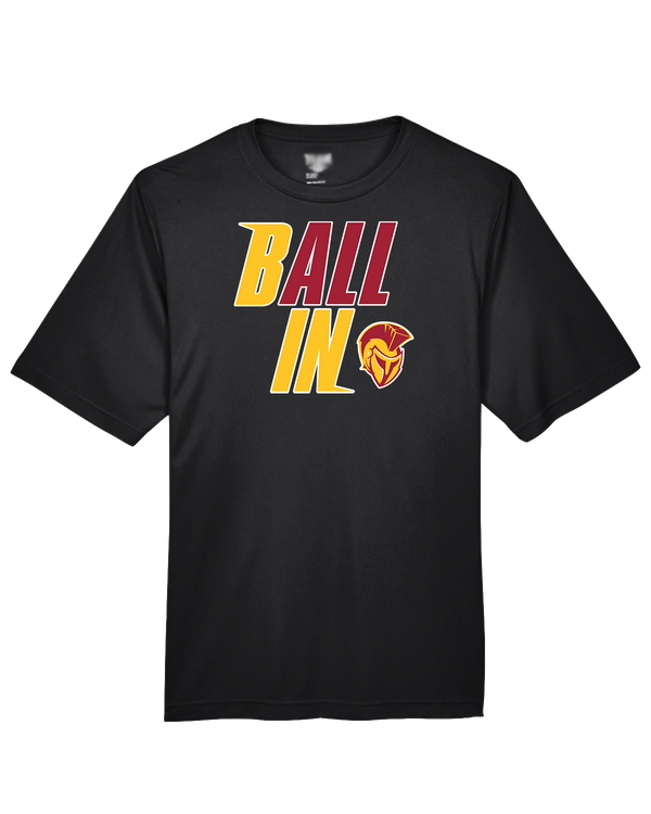 Hillcrest HS Basketball Ball In - Performance T-Shirt
