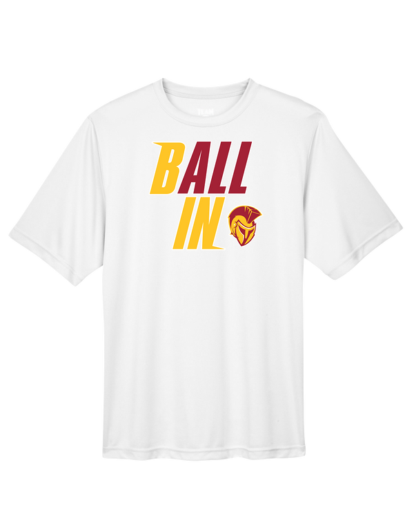 Hillcrest HS Basketball Ball In - Performance T-Shirt
