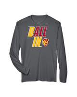 Hillcrest HS Basketball Ball In - Performance Long Sleeve