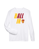 Hillcrest HS Basketball Ball In - Performance Long Sleeve