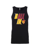 Hillcrest HS Basketball Ball In - Mens Tank Top