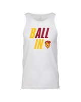 Hillcrest HS Basketball Ball In - Mens Tank Top