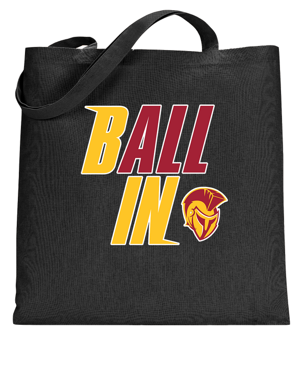 Hillcrest HS Basketball Ball In - Tote Bag