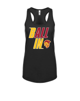 Hillcrest HS Basketball Ball In - Womens Tank Top
