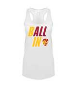 Hillcrest HS Basketball Ball In - Womens Tank Top