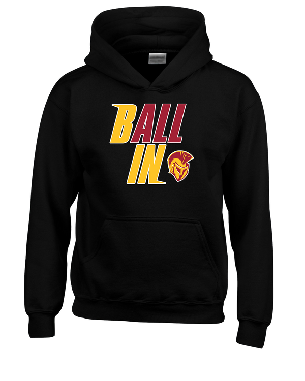 Hillcrest HS Basketball Ball In - Youth Hoodie